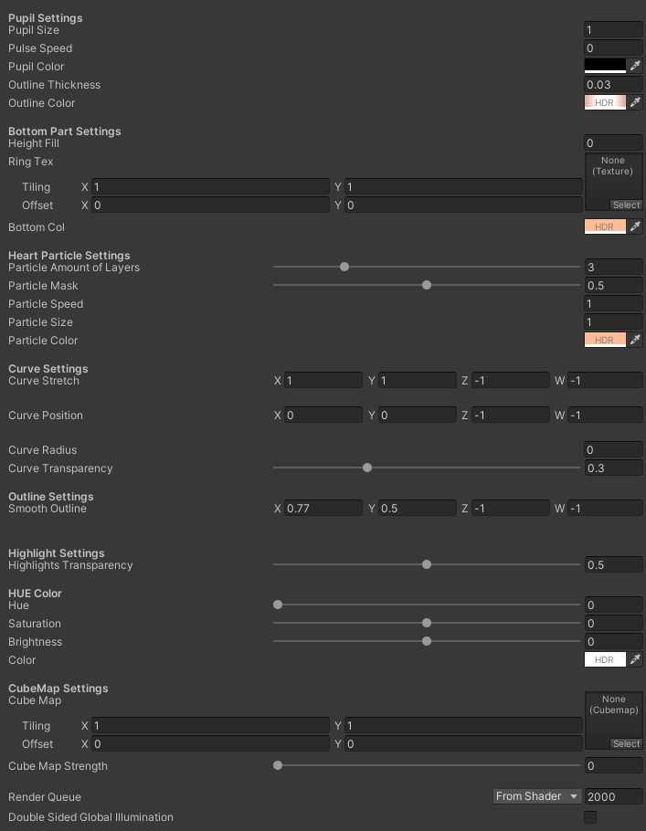 Heart Eye Shader - VRChat