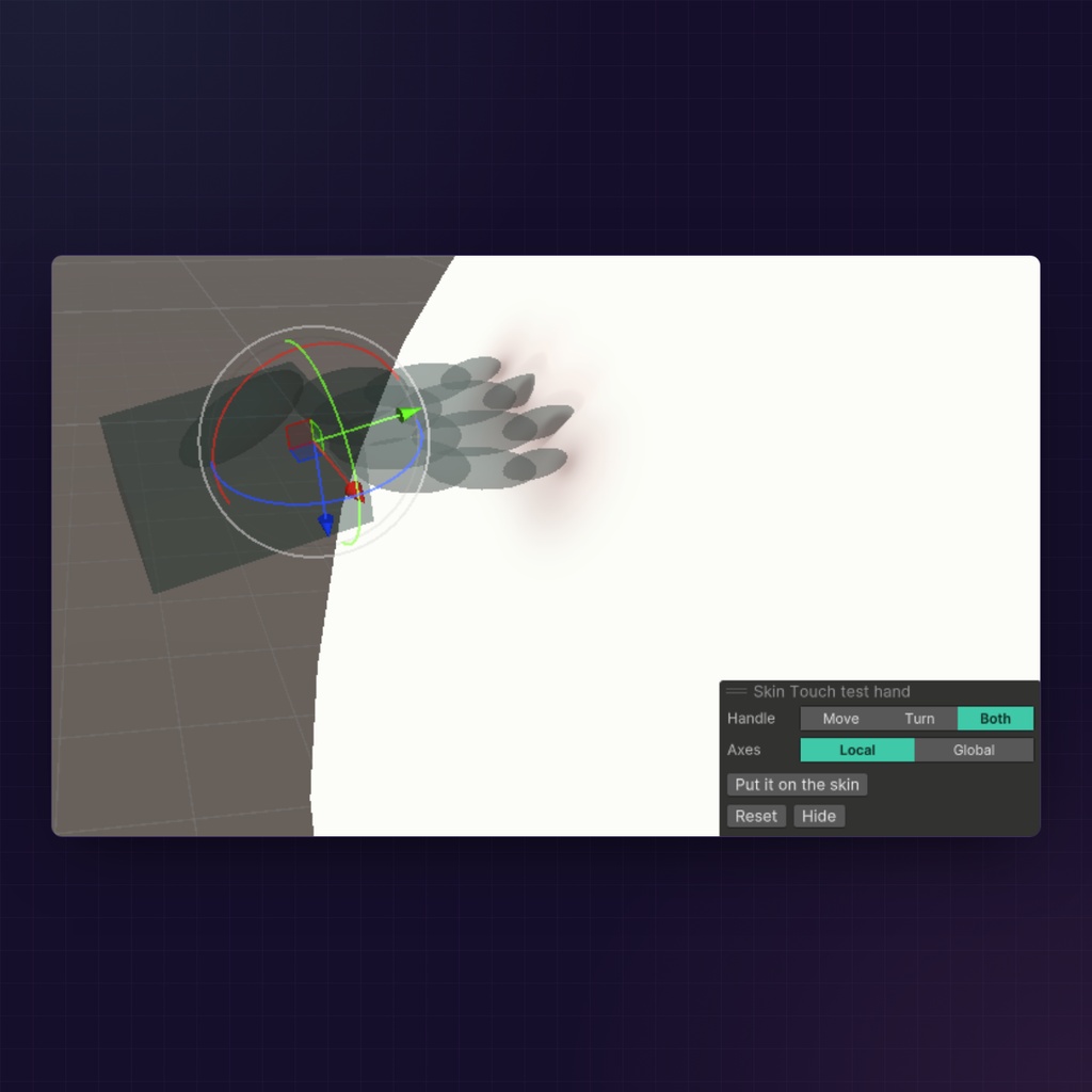 【FREE】Skin Touch for Poiyomi Toon/Pro, VRChat