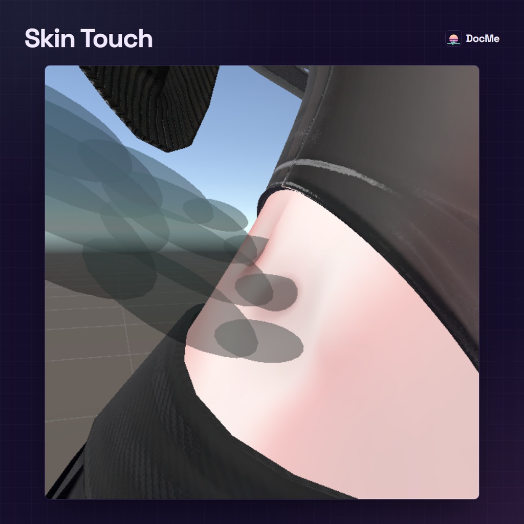 【FREE】Skin Touch for Poiyomi Toon/Pro, VRChat