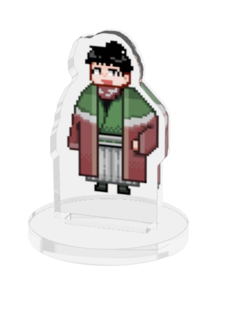 ドットアクリルスタンド・桂