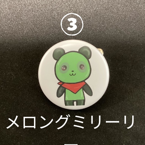 3DLLファンアート缶バッチ