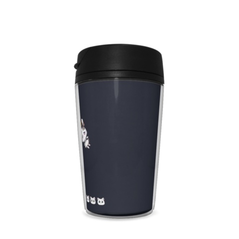 しんだかおのうさぎタンブラー