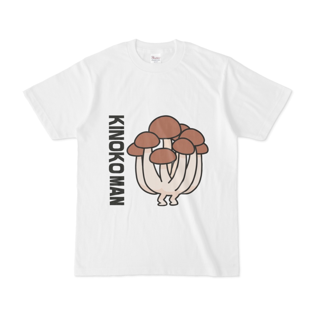 ブナシメジマンTシャツ