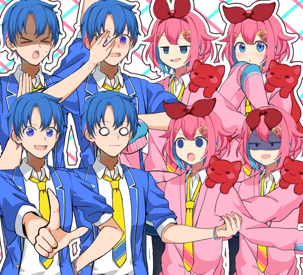 【MYCOEIROINK】海原アオ+PSD立ち絵