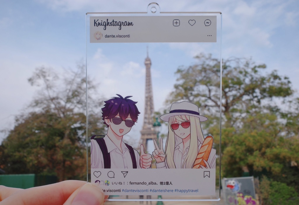 ダンテさんとどこへだって行けちゃうかも~!?アクキー