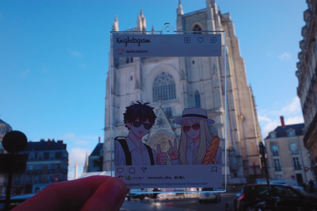 ダンテさんとどこへだって行けちゃうかも~!?アクキー