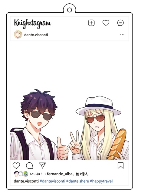 ダンテさんとどこへだって行けちゃうかも~!?アクキー