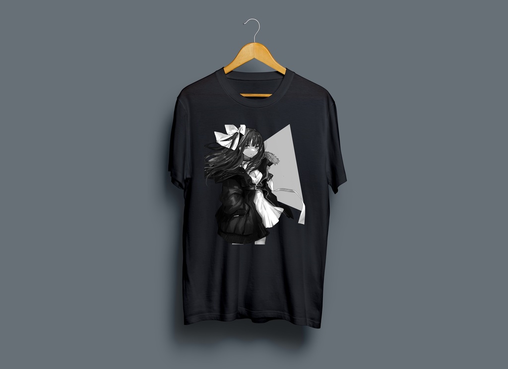 凛々咲 / Ririsya 1st Anniversary T-shirt (Black)