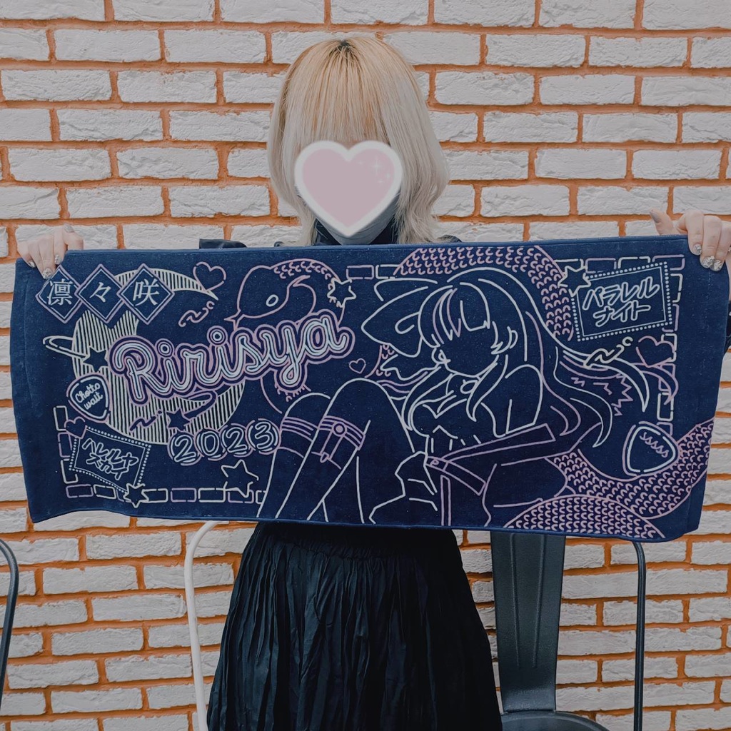 凛々咲 / Ririsya フェイスタオル 2023