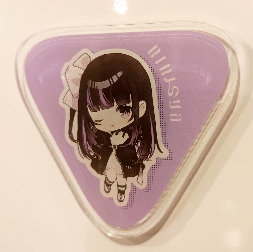 凛々咲 / Ririsya ギターピック風アクリルマグネット