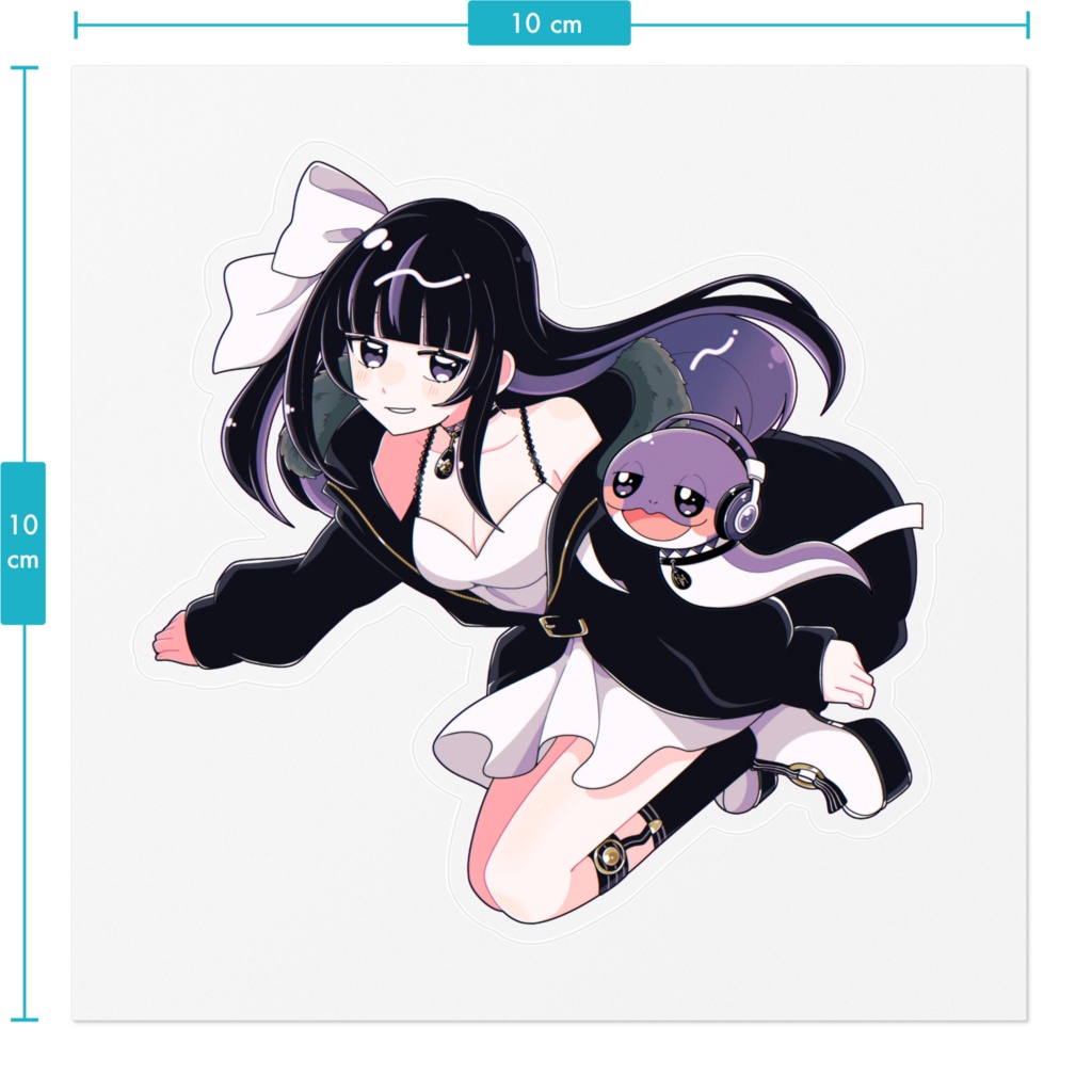 Ririsya&Snek Sticker