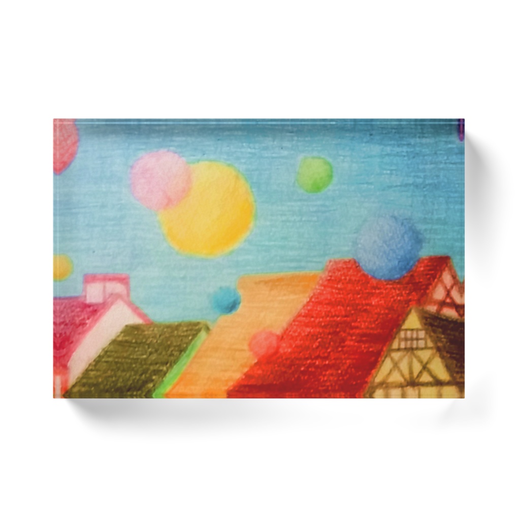 ほわほわアクリルブロック