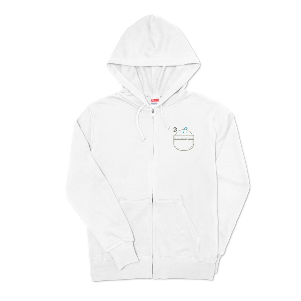 わたパーカー(白)