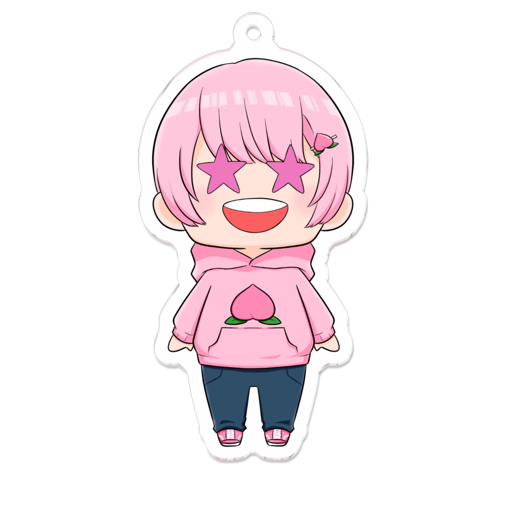 ももめる アクリルキーホルダー 🤩 バージョン