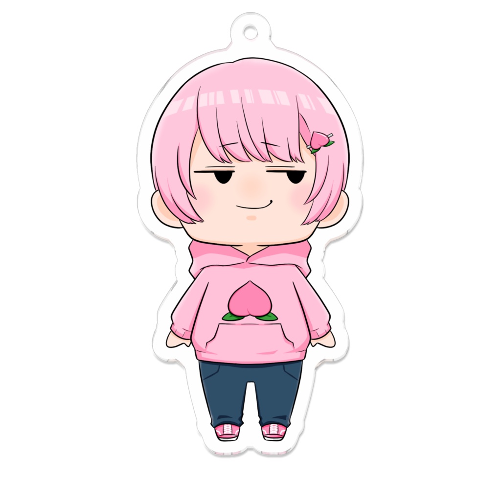ももめる アクリルキーホルダー 😏 バージョン