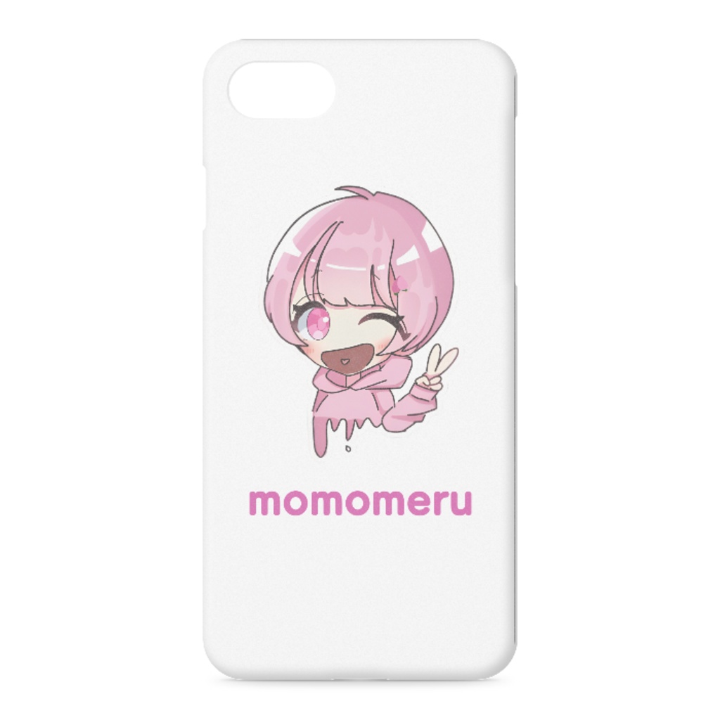 ももめる オリジナル iPhoneケース iPhone7/8/SE(第2・第3世代)