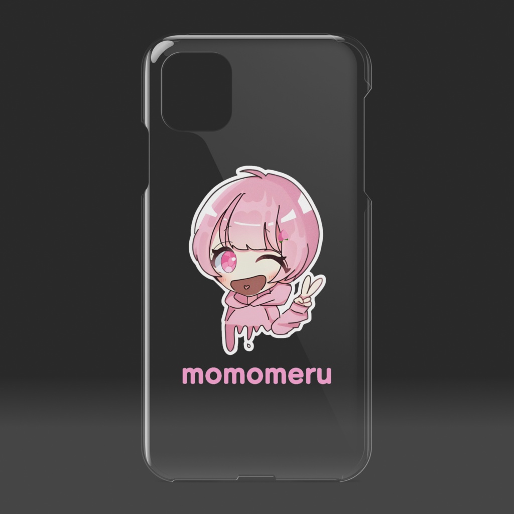 ももめる オリジナル iPhoneクリアケース iPhone11