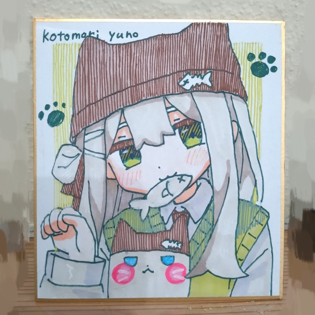 【アナログ原画】キプフェル（VRchat）