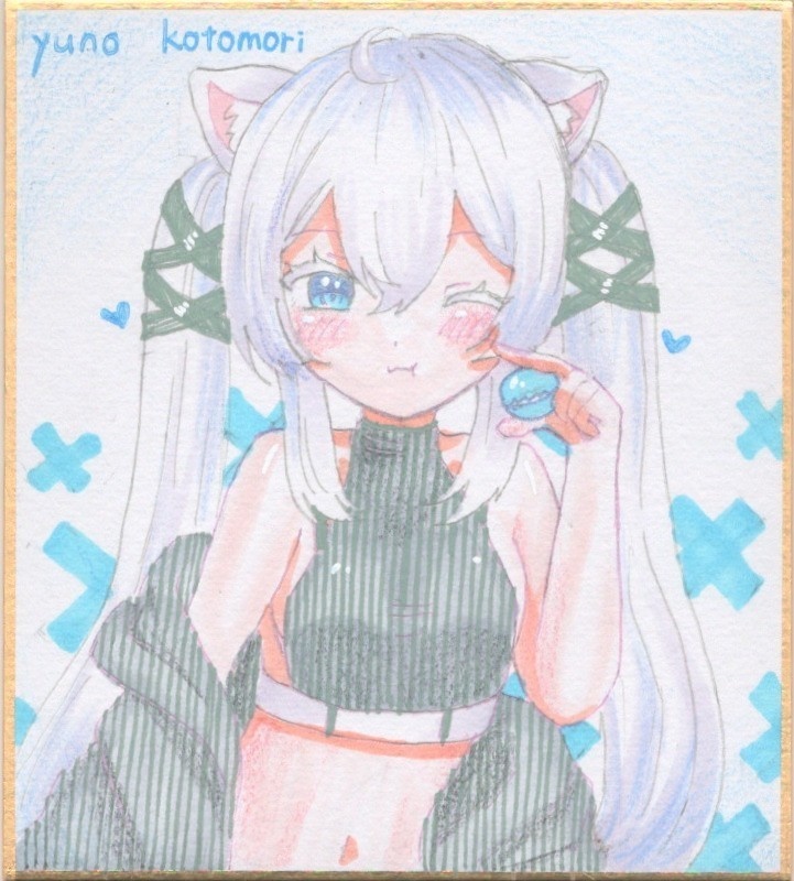 【アナログ原画】Sio（VRchat）