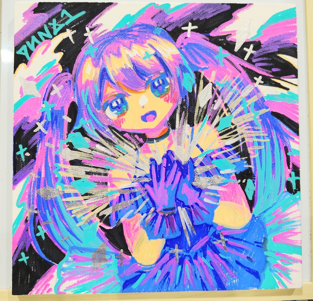 原画イラストキャンバス