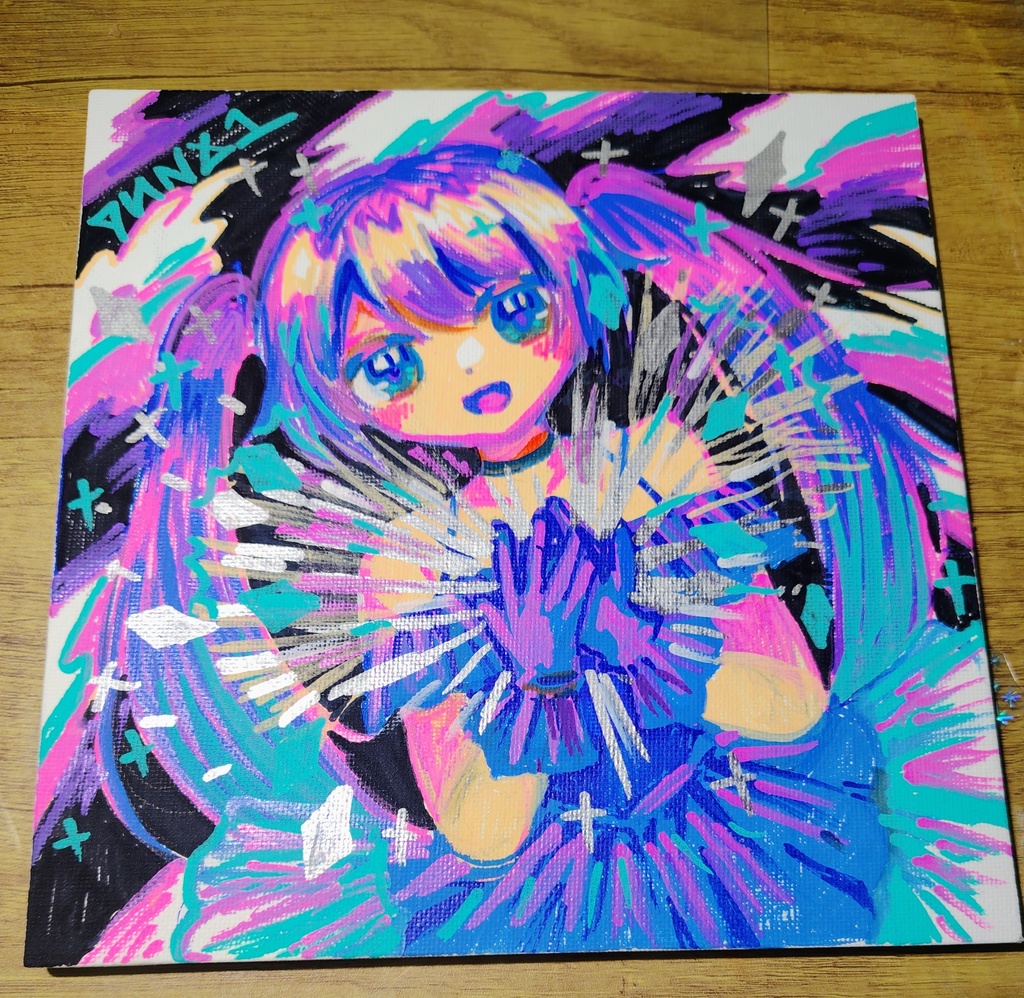 原画イラストキャンバス