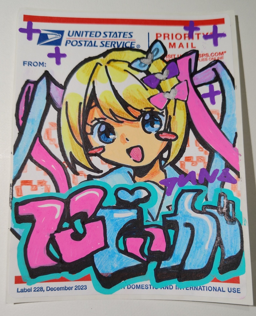 NEEDY GIRL OVERDOSE 超てんちゃん ステッカー