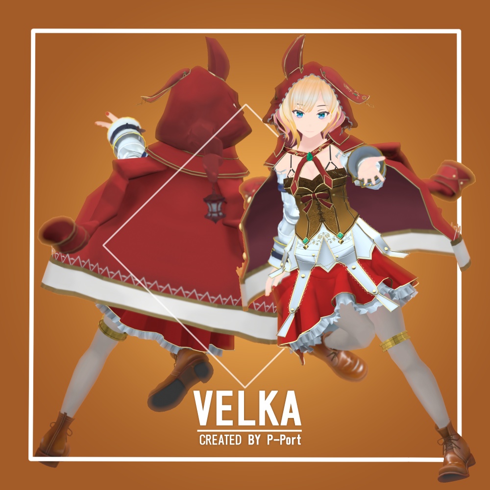 「VELKA」 3D avatar for VRChat