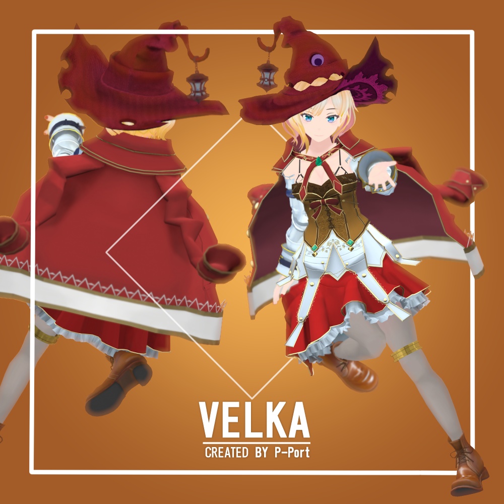 「VELKA」 3D avatar for VRChat