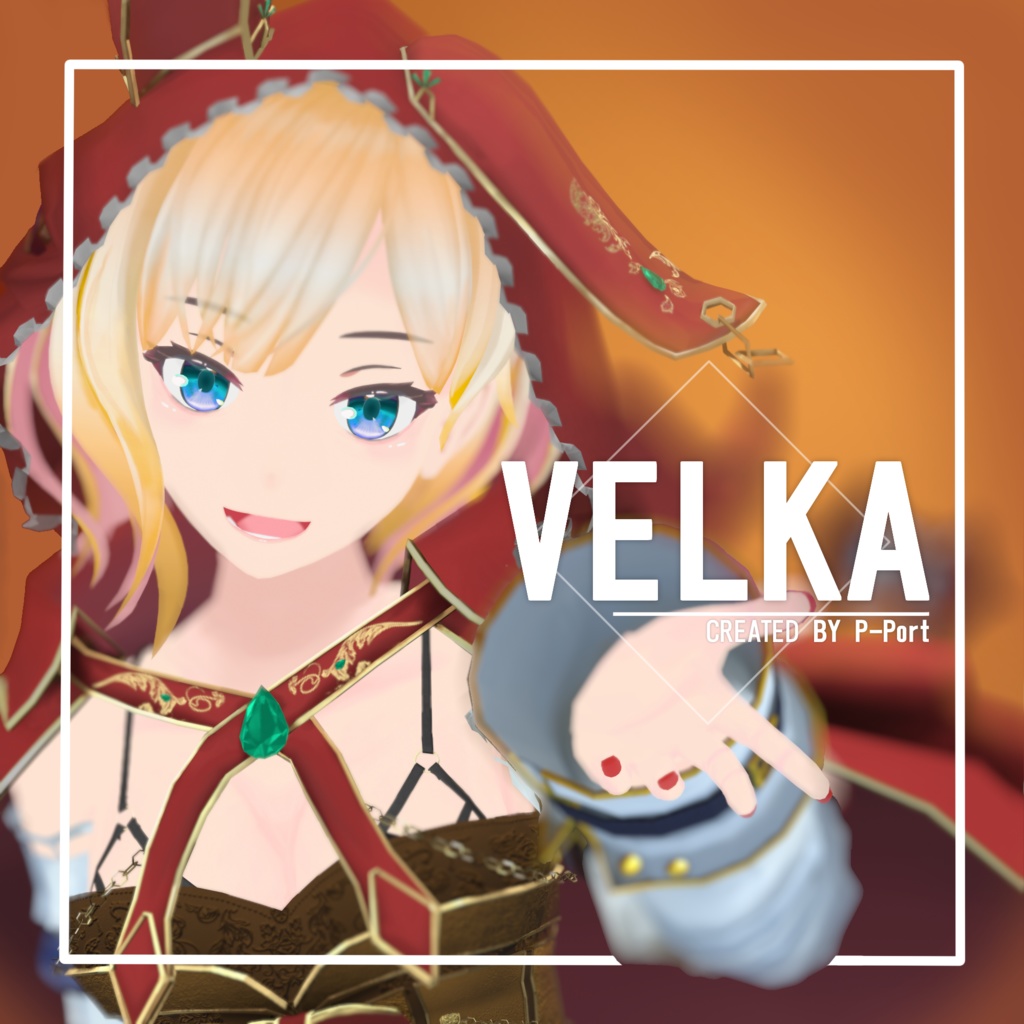 「VELKA」 3D avatar for VRChat