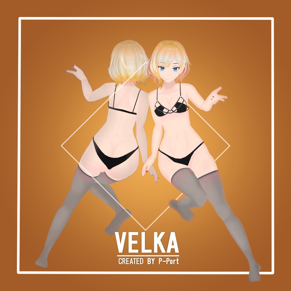 「VELKA」 3D avatar for VRChat