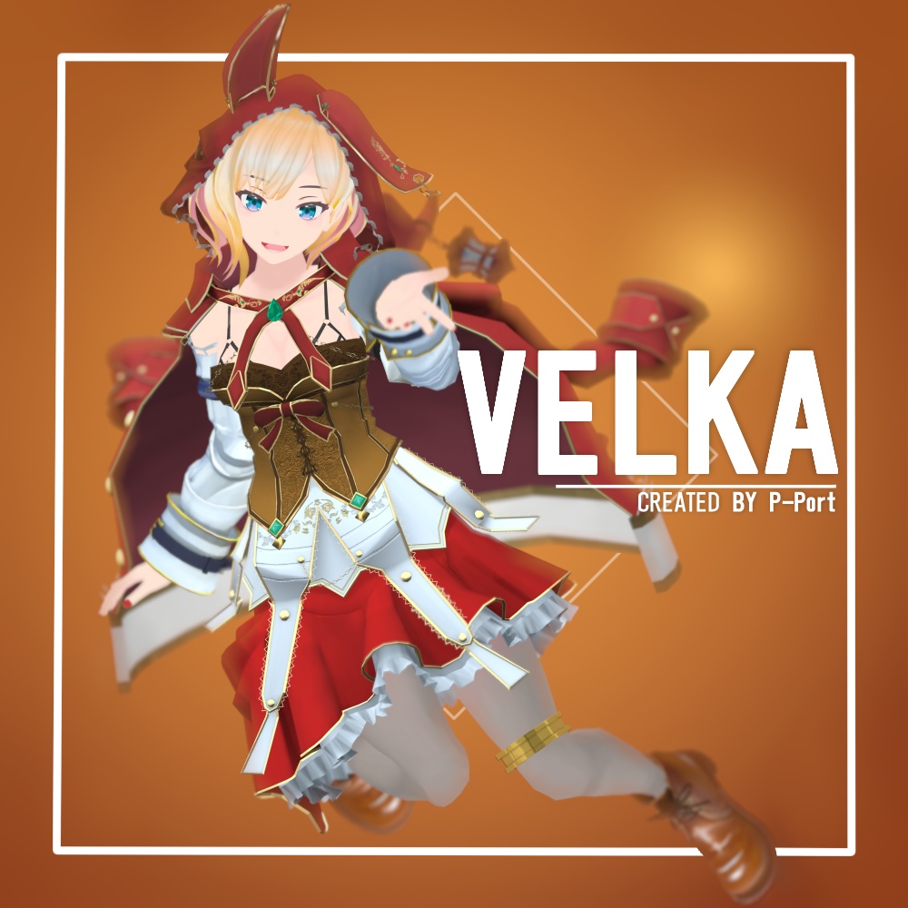 「VELKA」 3D avatar for VRChat