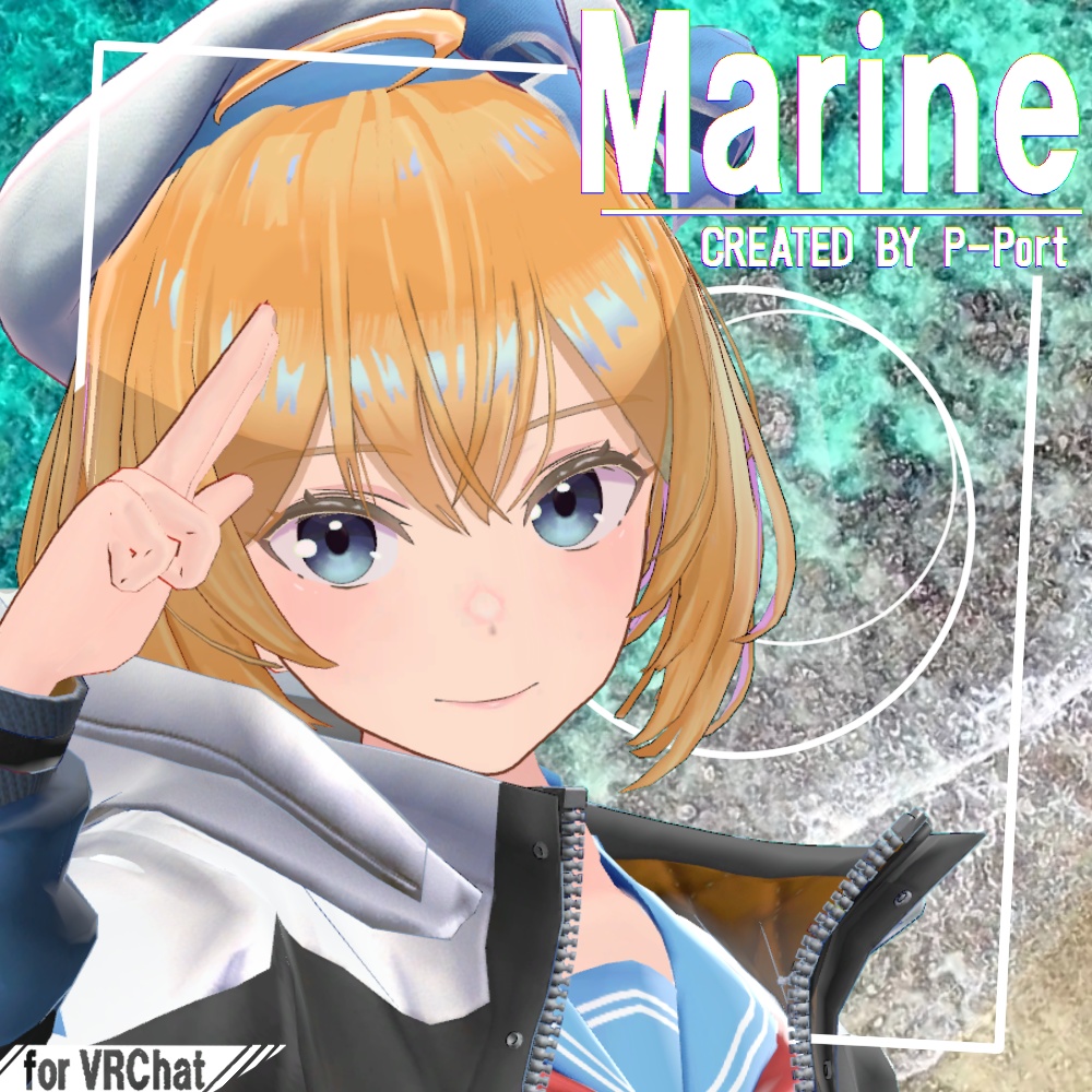 ｢ Marine ｣ 3D avatar for VRChat