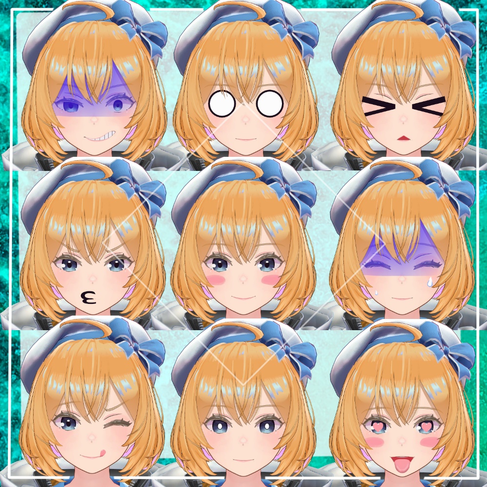 「 Marine 」 3D avatar for VRChat