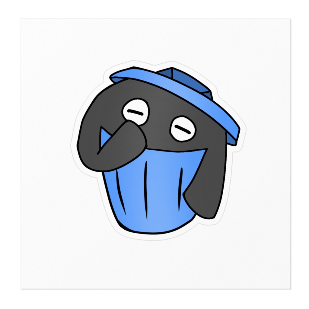 スカスカポンタンのステッカー