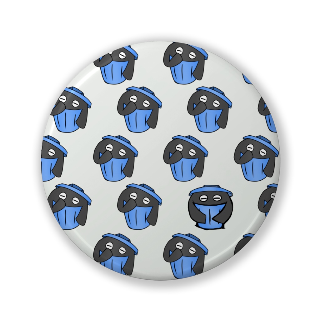 スカスカポンタンの缶バッジ(バリュー)その2(全5種)