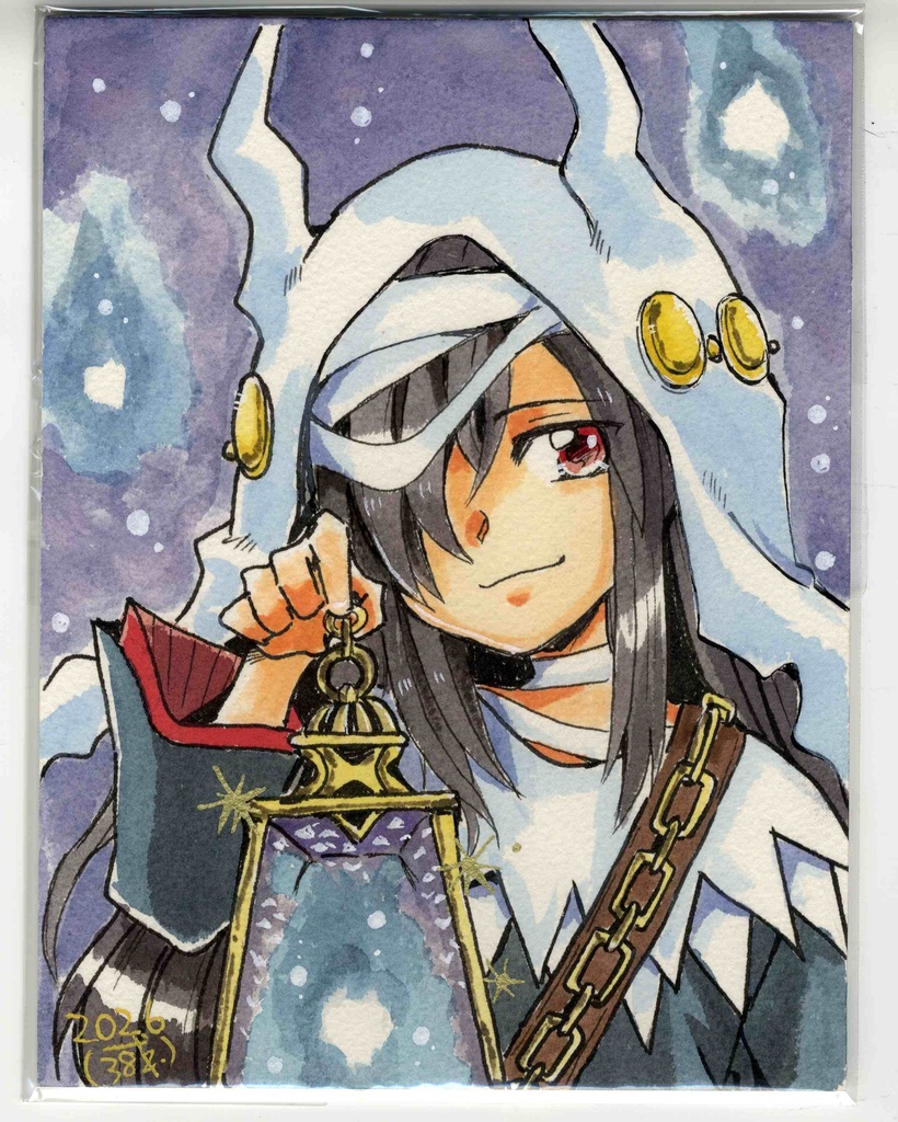 カラーイラスト【しもべテンネ】A5サイズ