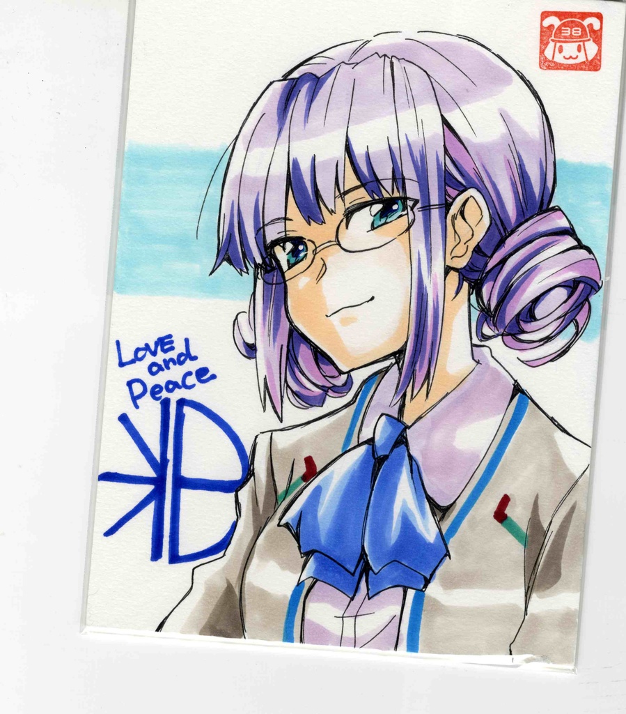 カラーイラスト【樋口】A5サイズ