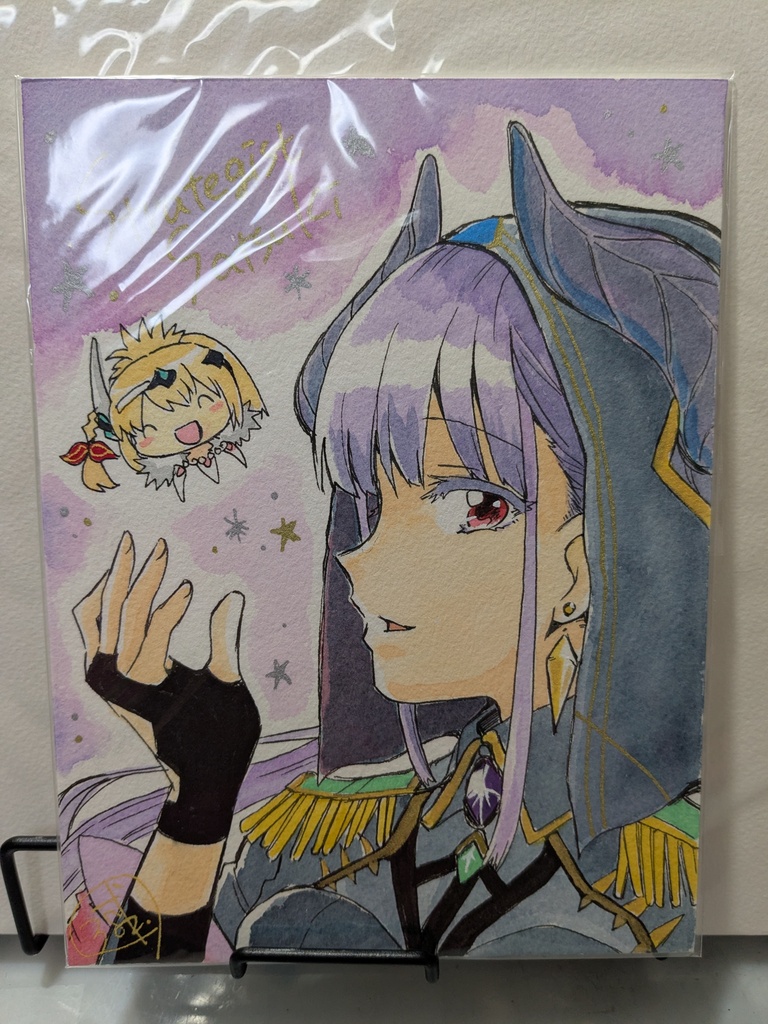カラーイラスト　サツキ