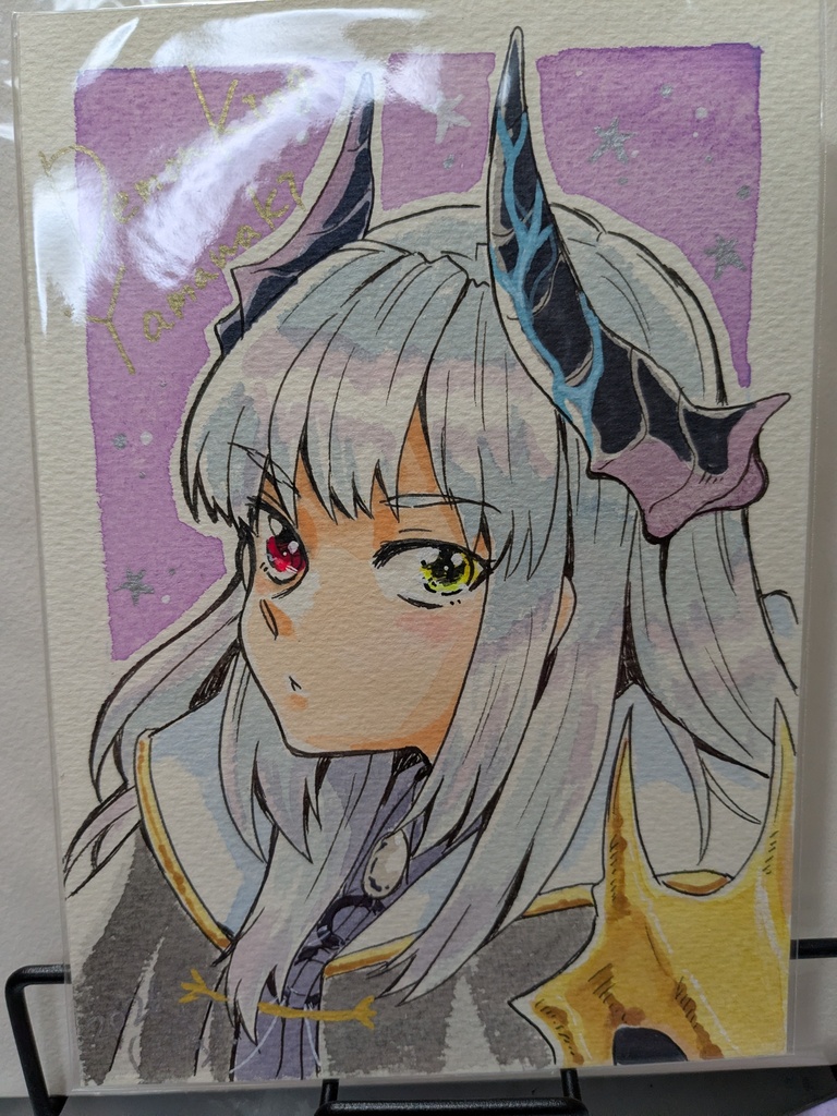 カラーイラスト　魔王様ヤマワキ