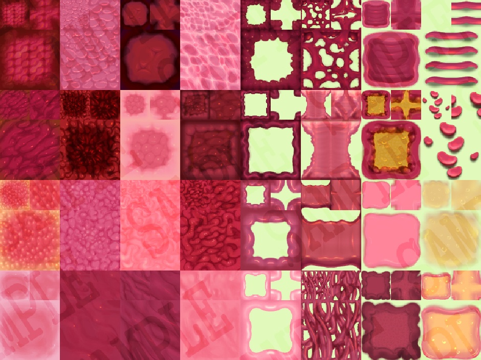 体内 タイルセット