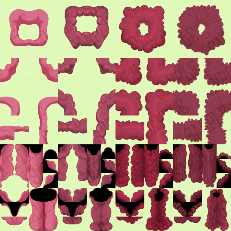 体内 タイルセット