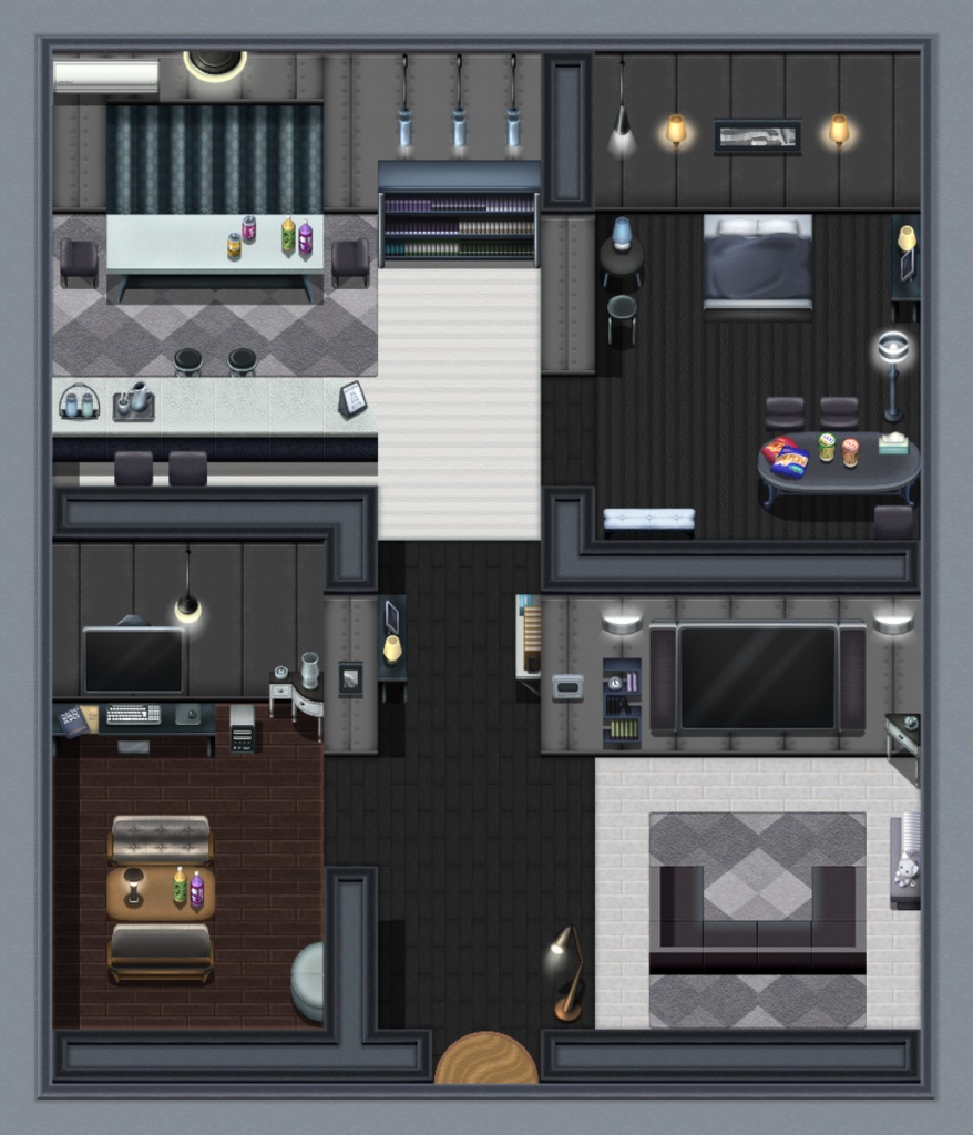 インテリア タイルセット ~現代・ファンタジー~