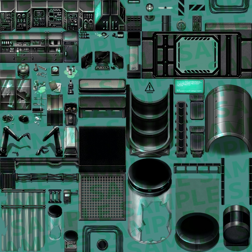 研究所 タイルセット