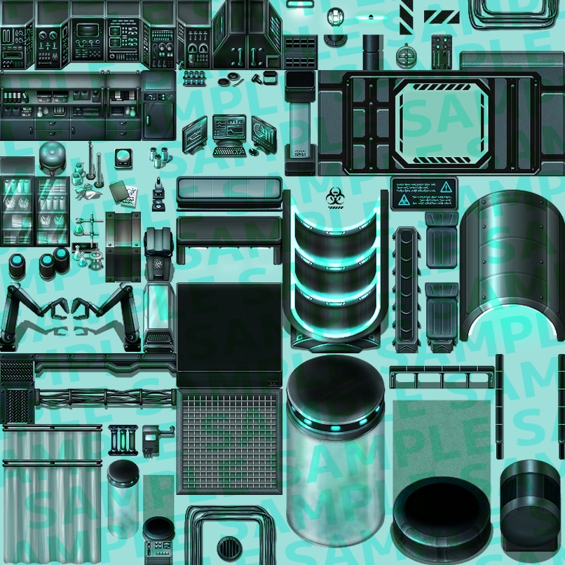 研究所 タイルセット