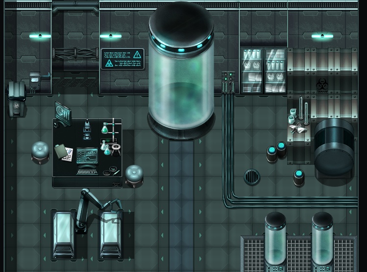 研究所 タイルセット