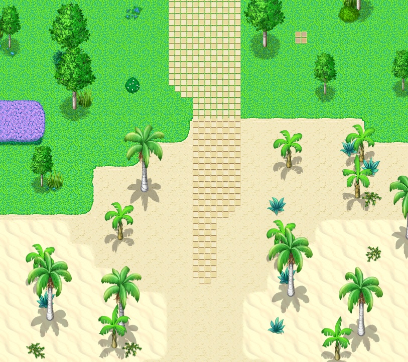 オーバーワールド タイルセット