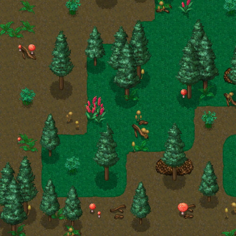 オーバーワールド タイルセット