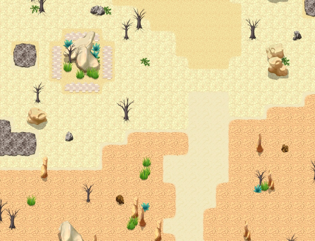 オーバーワールド タイルセット