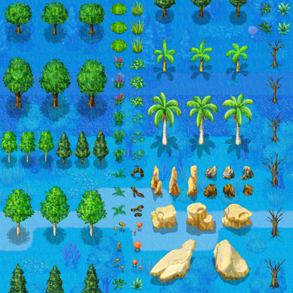 オーバーワールド タイルセット