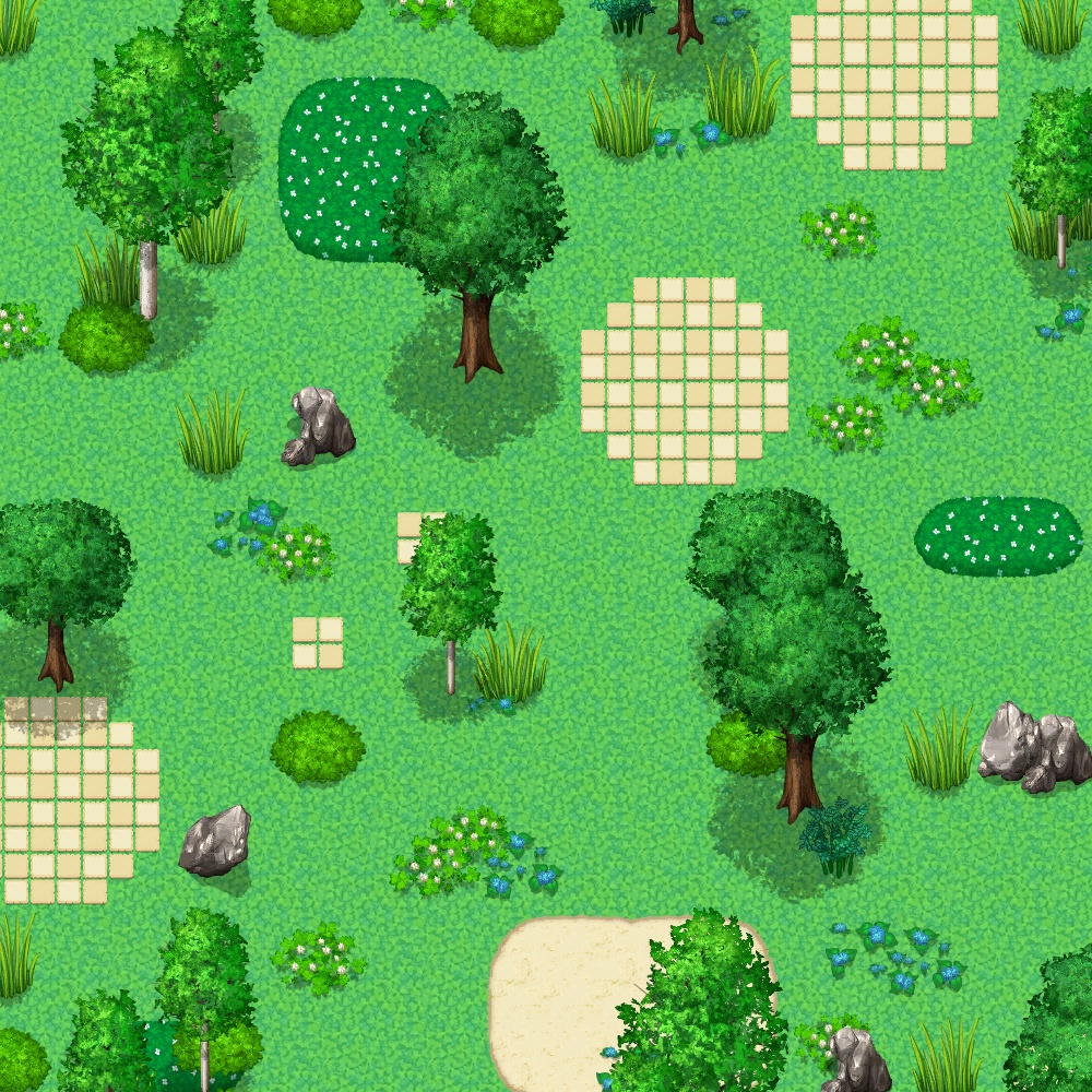 オーバーワールド タイルセット